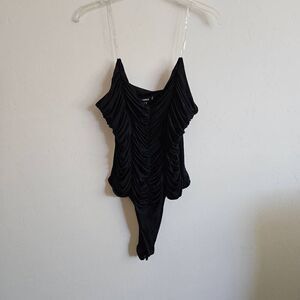 NWT Missguided Rouched Bodysuit